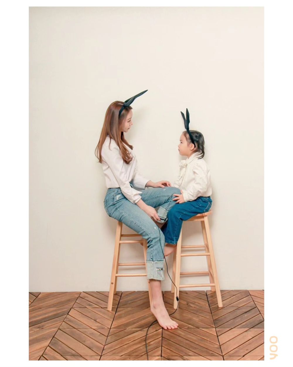 데님 커플 촬영 컷